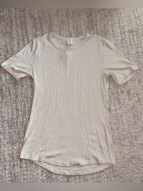 LuluLemon Cream Shirt